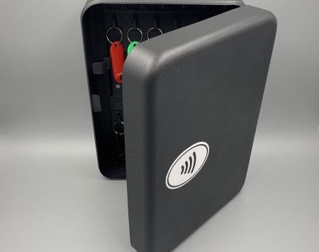NFC Pass scanner on a locker